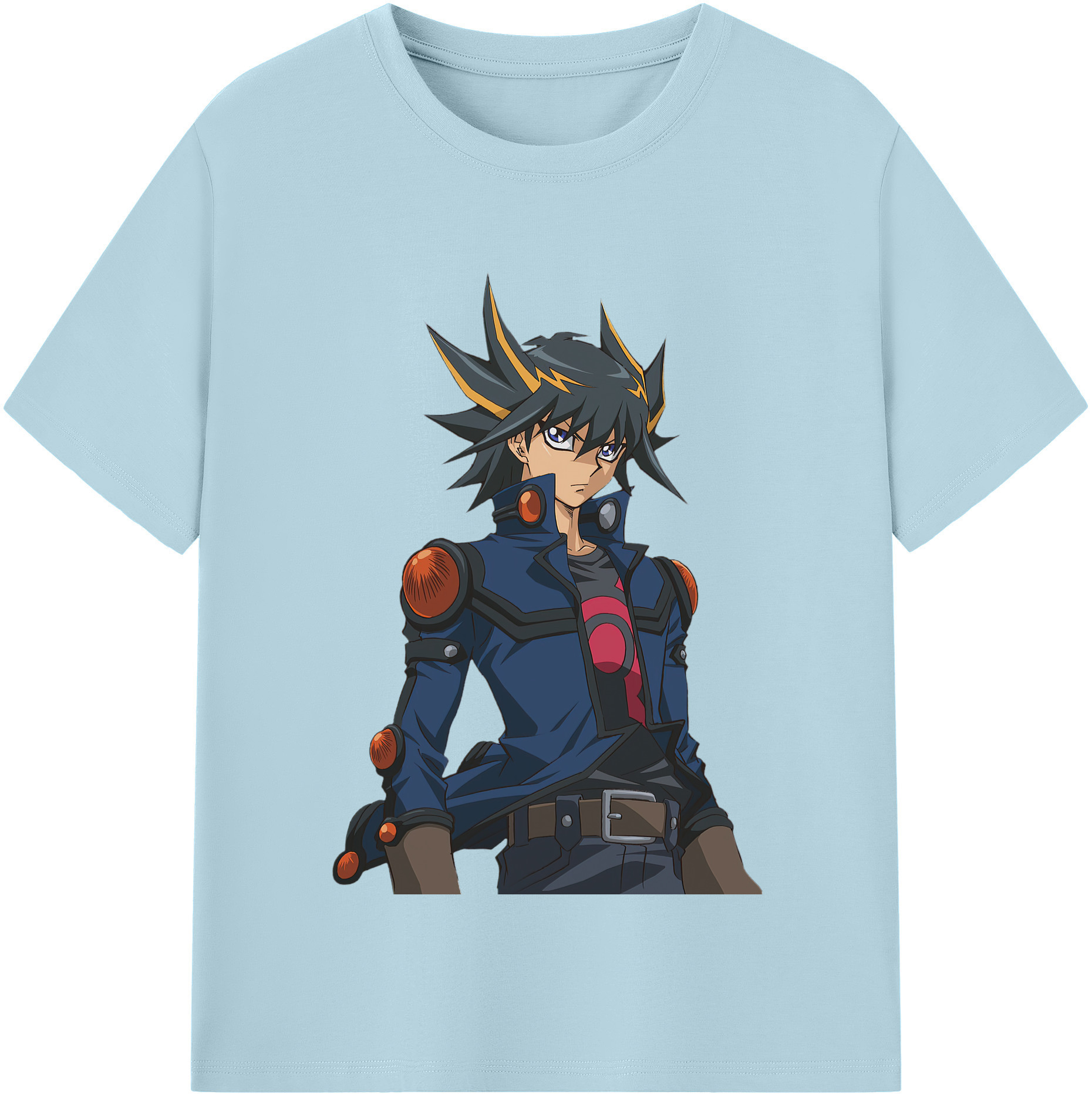 （画像用） 遊☆戯☆王 Yu-Gi-Oh! 綿100％半袖Tシャツ（フロントプリント）